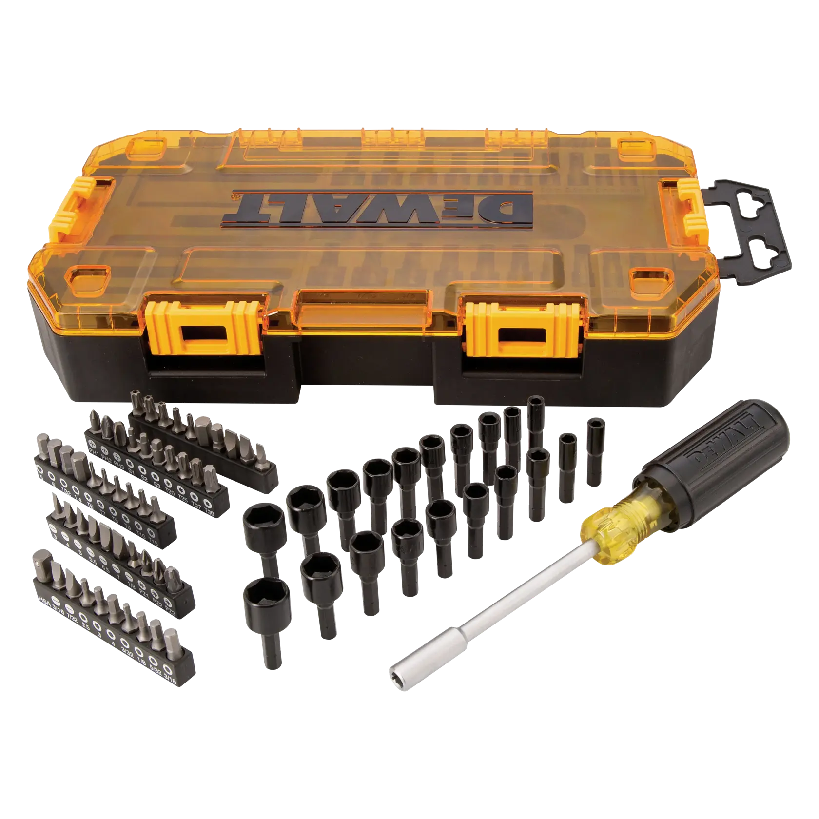 DW 1/4" NUT DRIVER SET