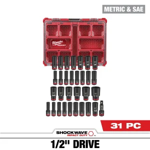 MIL 1/2" IMPACT SOCKET SET